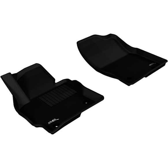 L1MZ03811509 Front Row KAGU All-Weather Custom Fit Series Molded Floor Liner, Black Made of Rubber