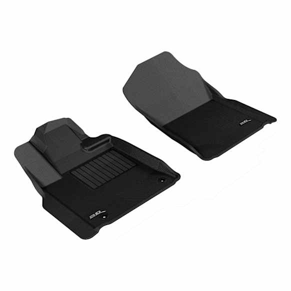 L1TY14911509 Front Row MAXpider KAGU Series Molded Floor Liner, Black Made of Rubber