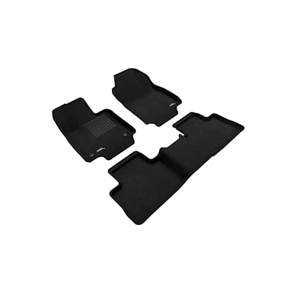 2023 Toyota RAV4 - ELEGANT Series, Black, Front and Rear, Molded Floor Liner, Sport Utility, Made of Rubber