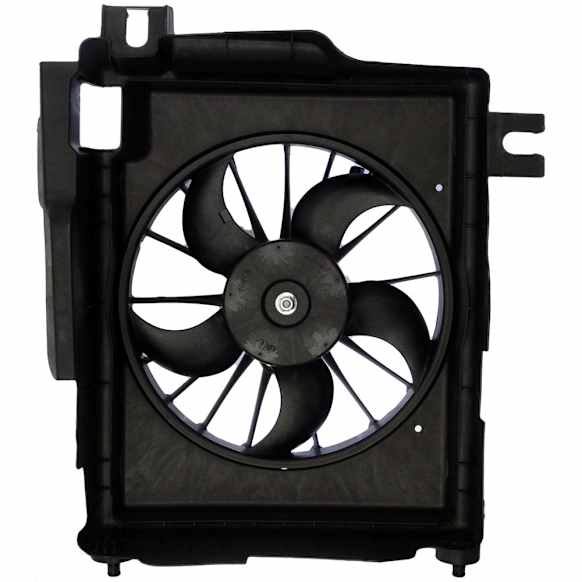 2002 Dodge Ram 1500 - A/C Condenser Fan 6 Cyl 3.7L, With Air Conditioning, Single fan