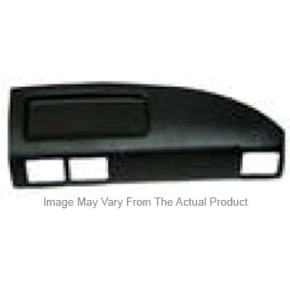 448A Dash Cover, Black, Molded; Overlay Over Factory Dash, Dash Cap Series