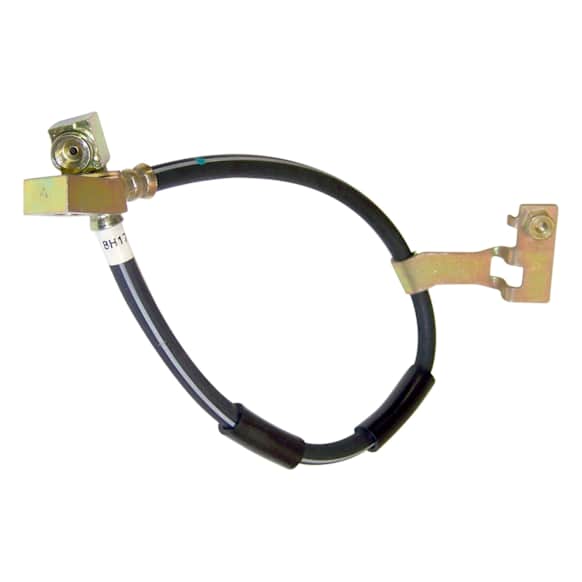 4509354 Front, Passenger Side Brake Line, Metal and Rubber