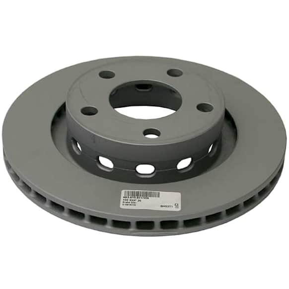 2004 Volkswagen Passat - Rear, Driver or Passenger Side Brake Disc, Plain Surface, Vented, 269 mm, AWD,  With Vented Brake Disc., Zimmermann Coated OE Replacement