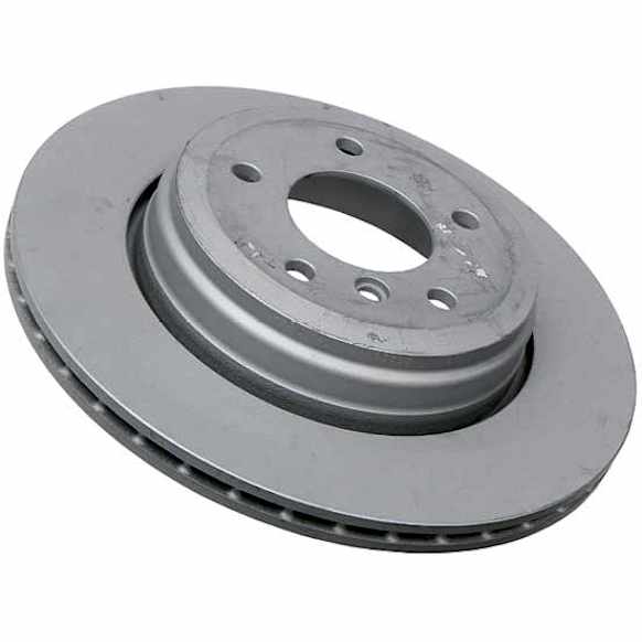 2004 BMW 525i - Rear, Driver or Passenger Side Brake Disc, Plain Surface, Vented, 320 mm, RWD, Zimmermann Coated OE Replacement