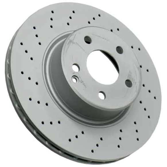 400.3607.20 Brake Disc (Vented and Cross Drilled) (312 X 28 mm) - Replaces OE Number 220-421-09-12