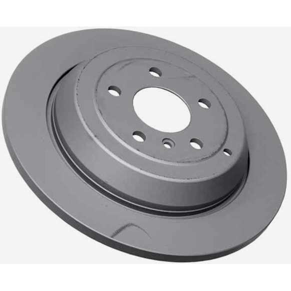 2011 Mercedes Benz ML350 - Rear, Driver or Passenger Side Brake Disc, Plain Surface, Solid, 330 mm, RWD,  Not for cars with Sport Brake System (Code U29), Zimmermann Coated OE Replacement