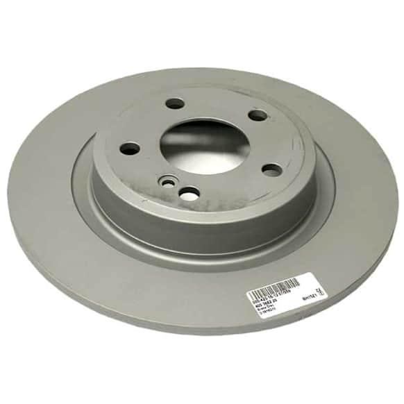 2016 Mercedes Benz SLK350 - Rear, Driver or Passenger Side Brake Disc, Plain Surface, Solid, 300 mm, RWD, Zimmermann Coated OE Replacement
