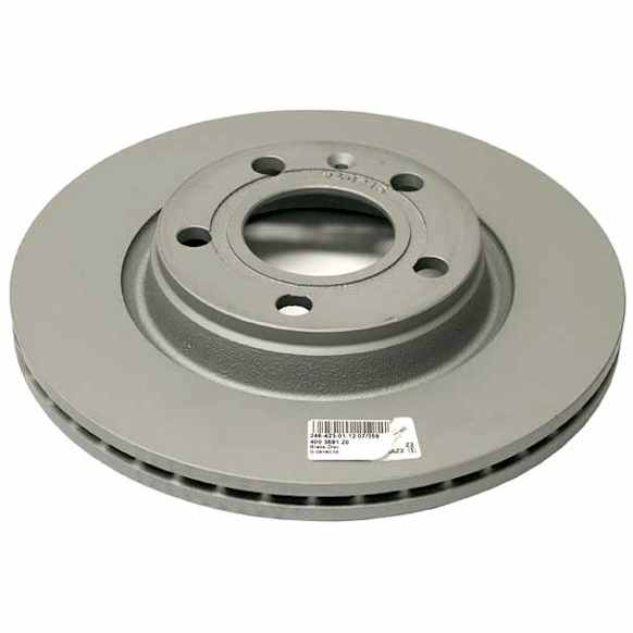 2015 Mercedes Benz GLA250 - Rear, Driver or Passenger Side Brake Disc, Plain Surface, Solid, 295 mm, FWD, Zimmermann Coated OE Replacement
