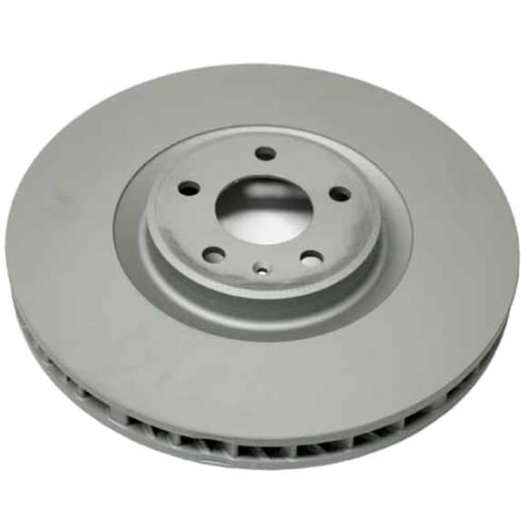 2015 Porsche Macan - Front, Passenger Side Brake Disc, Slotted, 360 mm, AWD,  Not for cars with Ceramic Brake Disc option, Zimmermann Coated OE Replacement