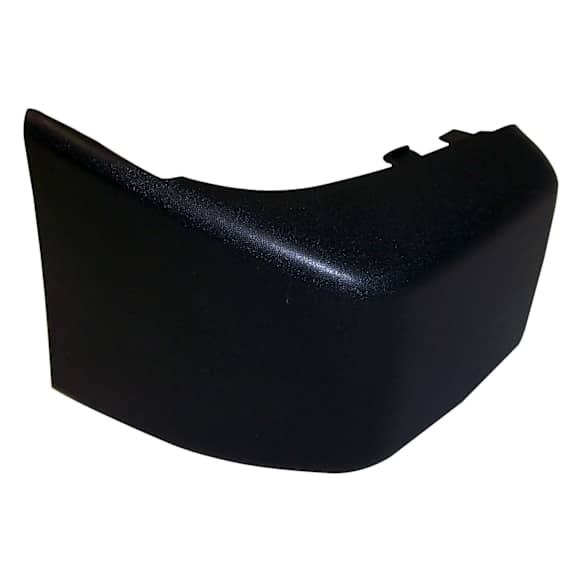 4741100 Rear, Passenger Side Bumper Guard, Black, Plastic