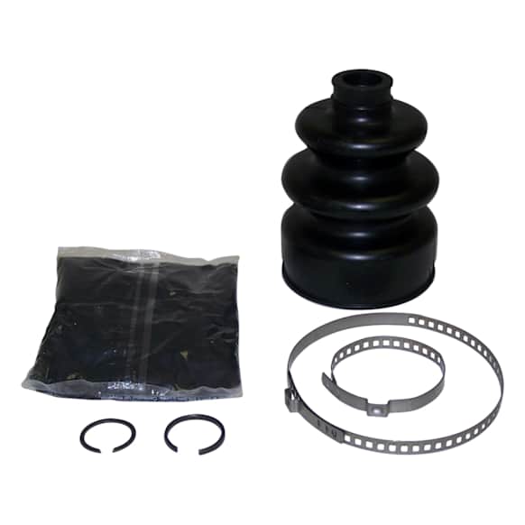 5018064AA CV Boot - Black, Metal, Rubber and Grease, Direct Fit, Kit