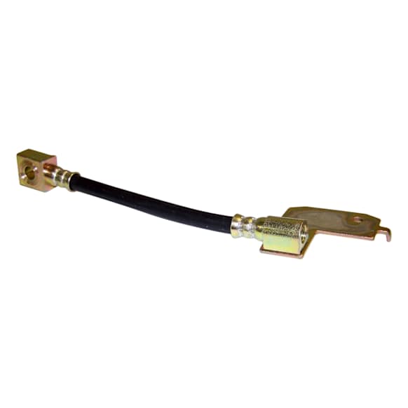 52008663 Rear, Driver Side Brake Line, Metal and Rubber