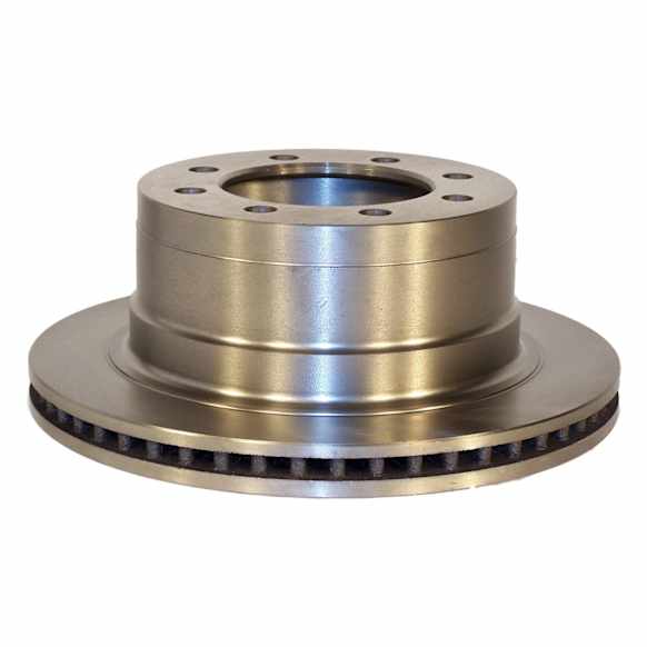 52010144AA Rear, Driver or Passenger Side Brake Disc, Natural Finish, Plain Surface