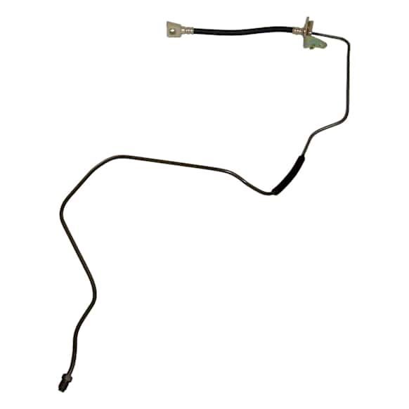 52128430AC Rear, Passenger Side Brake Line, Metal and Rubber