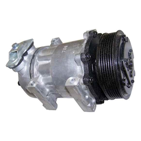 1997 Jeep Wrangler - A/C Compressor, With Clutch, 6-Groove Pulley, 2.5L 4Cyl