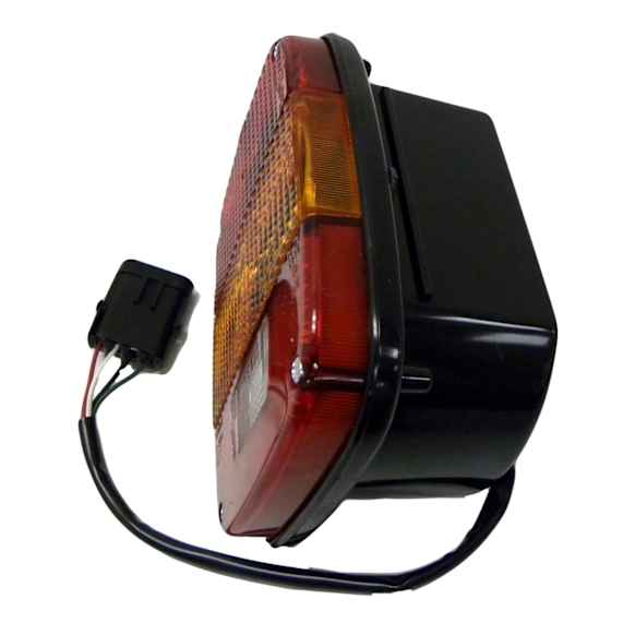 55155624AC Driver or Passenger Side Halogen Tail Light, Without bulb(s), OE Replacement