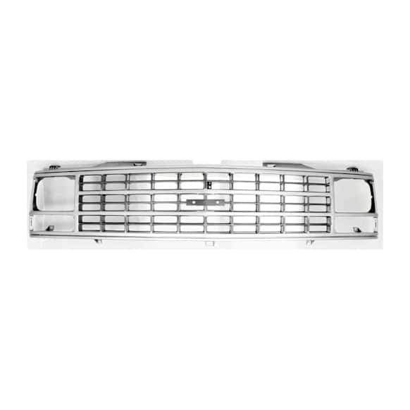 1988-1993 Chevrolet K1500 - Grille Assembly, Gray Shell and Insert
