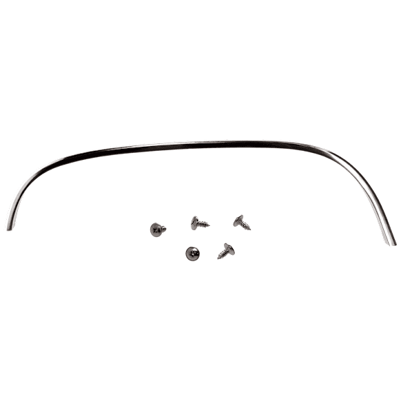 Front, Driver Side Fender Trim, Chrome