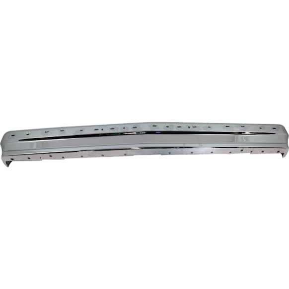 Rear Bumper, Chrome, With Molding Holes, Without Mounting Brackets