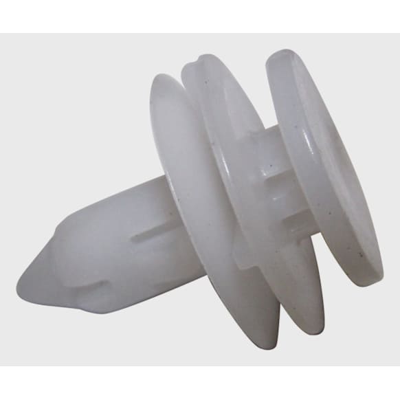 6505539AA Door Panel Retainer - White, Plastic, Direct Fit, Sold Individually