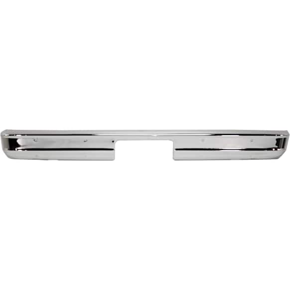 1980 Chevrolet C10 - Rear Bumper, Fleetside, For Models With Impact Pad Holes, Chrome
