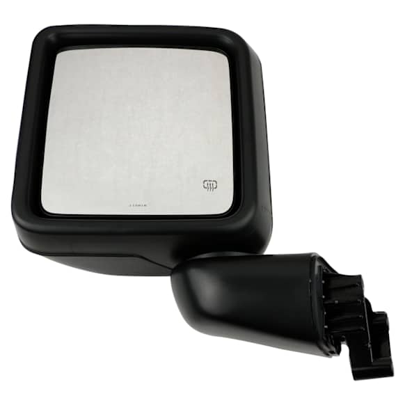 68281891AE Driver Side Mirror, Power Adjust, Heated, Non-Folding, Black, No Signal Light, Without Memory Recall, No Puddle Light, No Auto-Dimming, No Blind Spot Feature