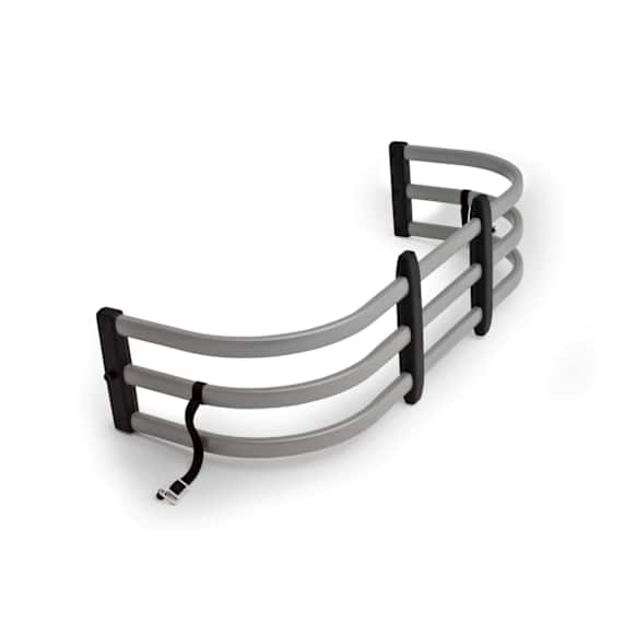 74815-00A Bed Extender - Powdercoated Silver, Aluminum, Direct Fit, Sold individually