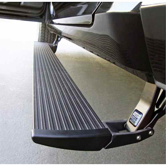76138-01A PowerStep Series Running Boards, Powdercoated Black Powered Aluminum Set of 2