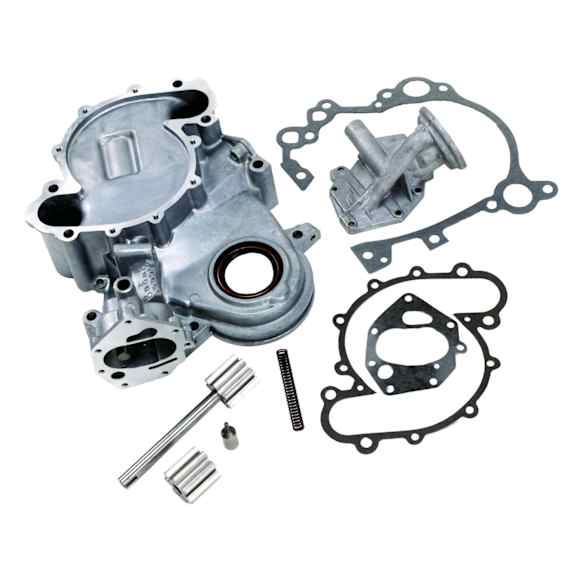 1991 Jeep Cherokee - 4 Cyl 2.5L, Timing Cover Kit, Timing Cover, Oil Pump Cover, Oil Pump Kit & Gaskets, Aluminum