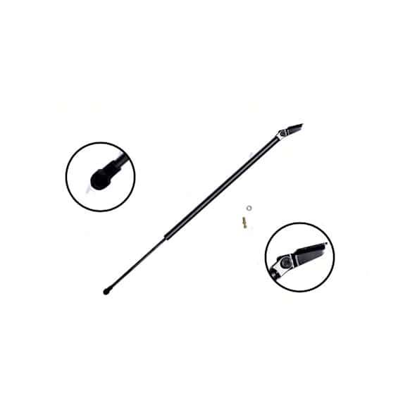 1989 Mazda 323 - Passenger Side Lift Support Liftgate, 2-Door, Rear, For Liftgate, Without Wiper, Hatchback, OE Replacement Series