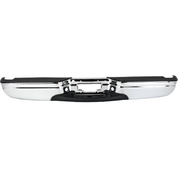 Chrome Step Bumper, Styleside, Regular Cab, Super Cab, Includes Step Pad 