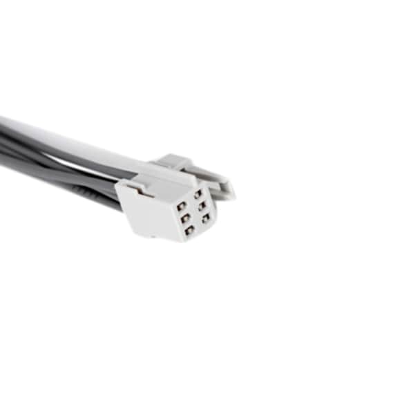 1995 Cadillac Commercial Chassis - Wire Connector, 6-Way Female Gray