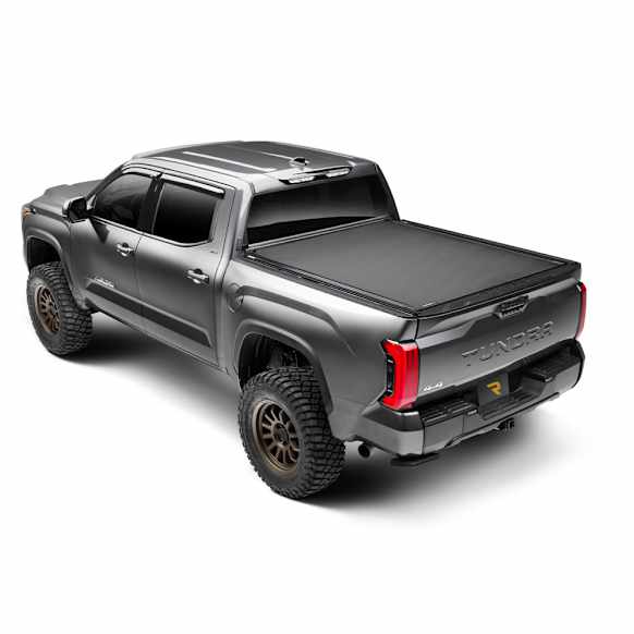 80410TRK Revolver X4ts Series Hard Roll-up Tonneau Cover, Aluminum with laminated vinyl top Fits Approx. 6 ft. 6 in. Bed