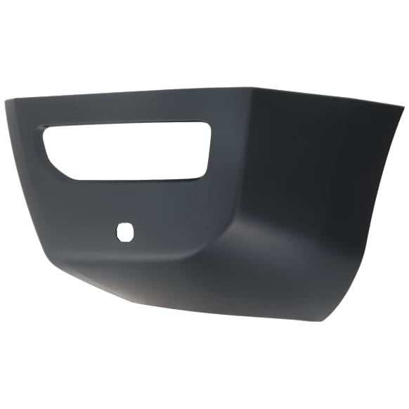 Front, Driver Side Bumper End, Primed Plastic CAPA Certified