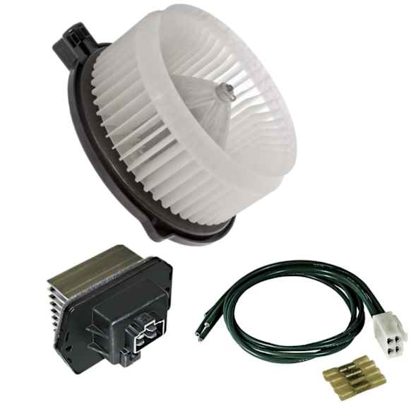 9311270 3-Piece Kit Blower Motor, Includes (1) Blower Motor and (2) Blower Motor Resistor