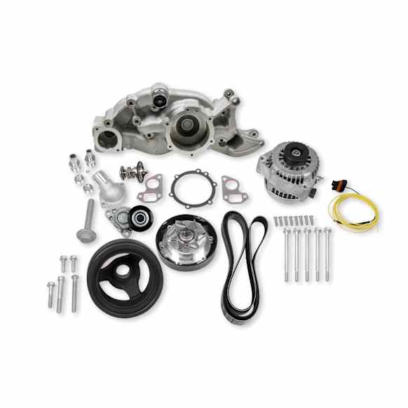 20-187 Universal, LS Engine Drive includes Alternator, Tensioner, Crank Damper, Belt, & Pulleys