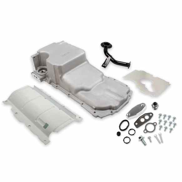 302-21 GM Gen V LT Swap Oil Pan - Same Dimensions as 302-20 - Oil Return Boss Can Be Drilled and Tapped