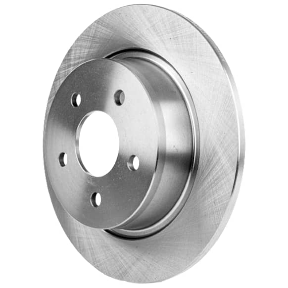 Rear, Driver or Passenger Side Brake Disc, Plain Surface, Solid, 5 Lugs, 11.02 in. Outside Disc Diameter, Pro-Line Series