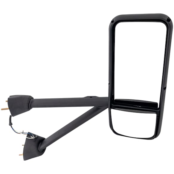 Passenger Side Mirror, Power, Heated, Chrome, without Signal Light, without Puddle Light, without Auto-Dimming