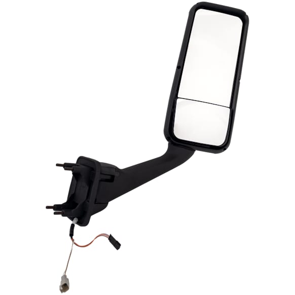 Passenger Side Mirror, Power, Heated, Chrome, without Signal Light, without Puddle Light, without Auto-Dimming