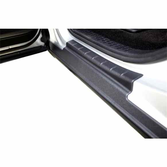14091 Trail Armor Series Rocker Panel Guards - Matte Black, Thermoplastic, Direct Fit, Set of 4