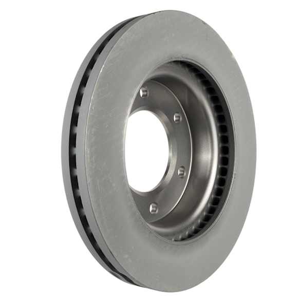 BRRF376 Front, Driver or Passenger Side Brake Disc, Plain Surface, 6 Lugs, 2.3L, 4Cyl