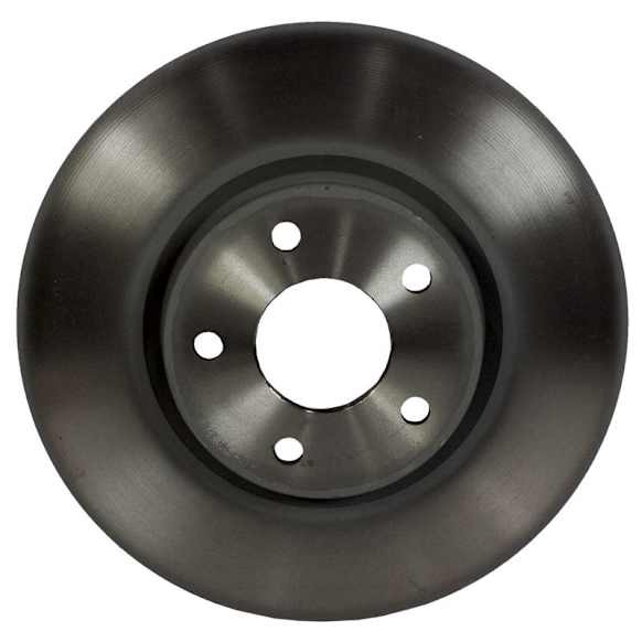 BRRF396 Front, Driver or Passenger Side Brake Disc, Plain Surface, 5 Lugs
