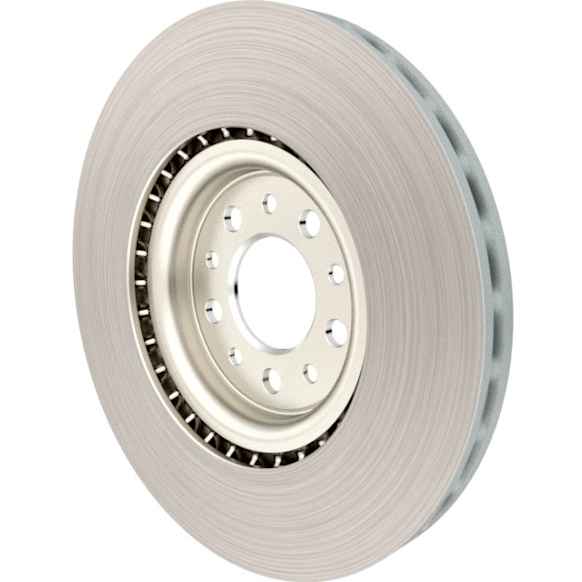 04779884AC Rear, Driver or Passenger Side Brake Disc, Plain Surface, 10 Lugs