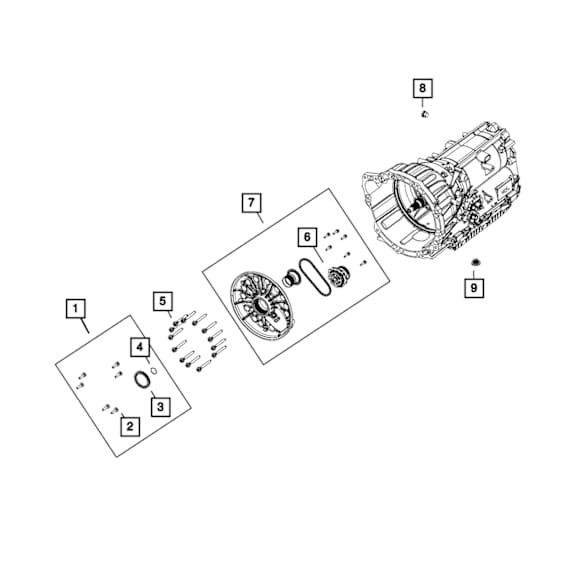 52854762AA Automatic Transmission Pan Drain Plug - Direct Fit