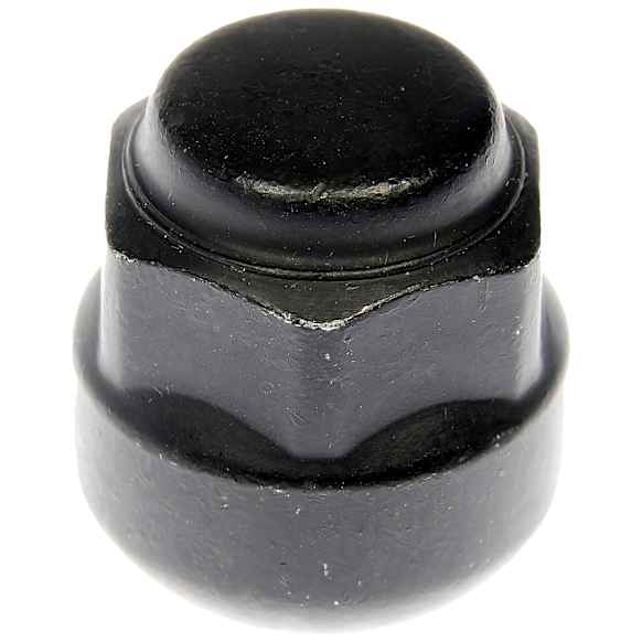 611-347 AutoGrade Series Radius Lug Nut - Black, Steel, Hex, M14-1.5 Direct Fit, Set of 10