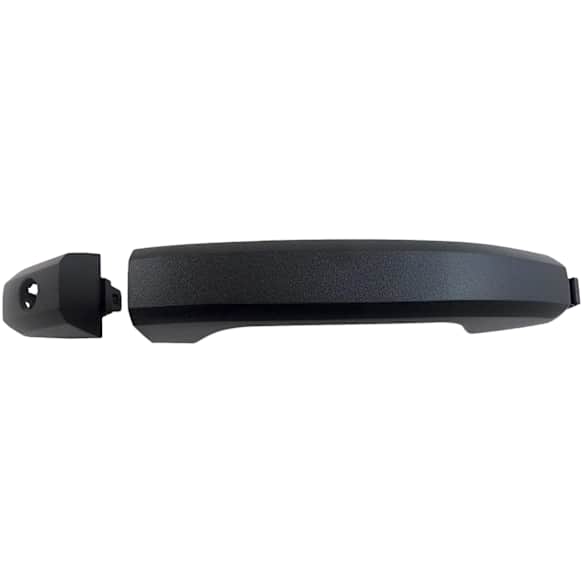 82394 Front, Driver Side Textured Black Exterior Door Handle, Without Key Hole, Help Series