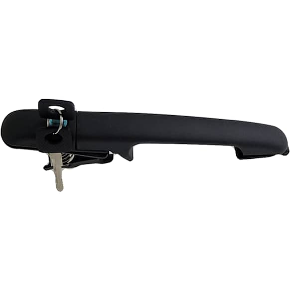 93132 Driver or Passenger Side - Sliding Door Black Exterior Door Handle, Without Key Hole, Help Series
