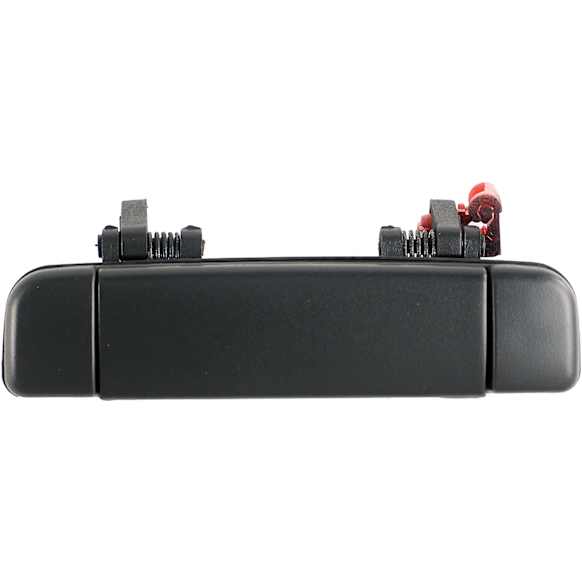 93854 Front, Driver Side Black Exterior Door Handle, Without Key Hole, Help Series