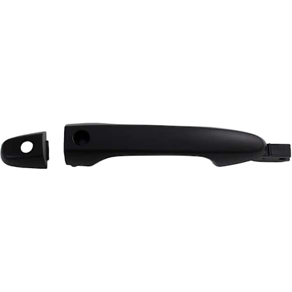 96612 Front, Driver Side Black Exterior Door Handle, With Key Hole, Help Series